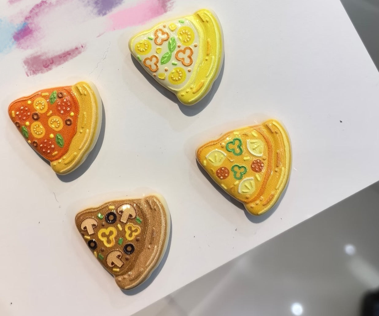 Beads in food shape